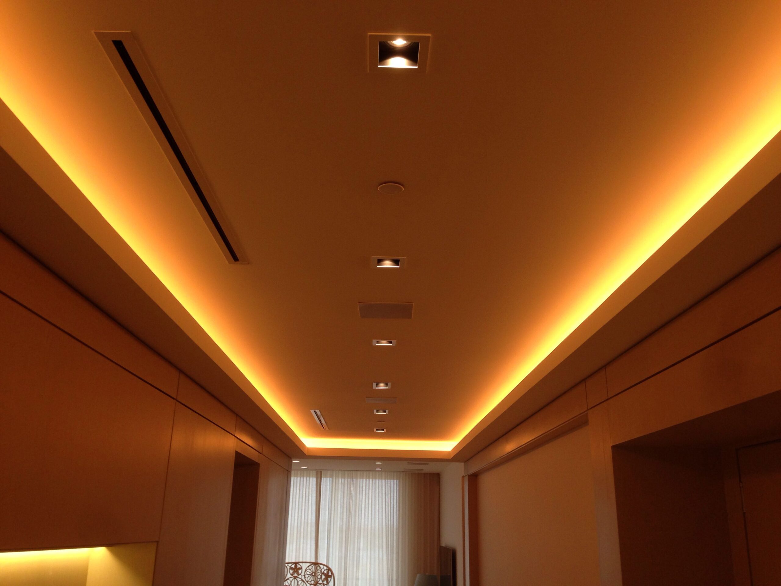 Cove And Recessed Lighting Create A Unique Effect For Your Home 