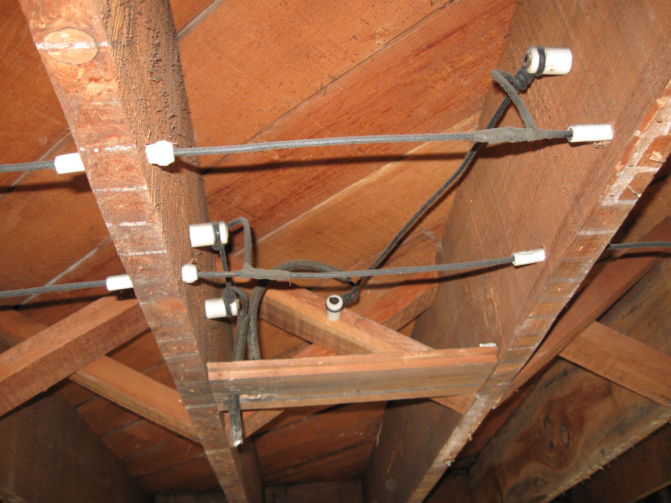 Knob & Tube Wiring The dangers and possible corrections for K & T